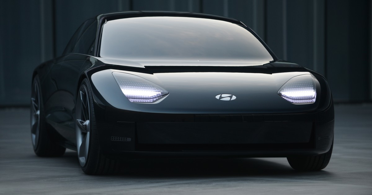 Moda Hyundai prophecy ev concept