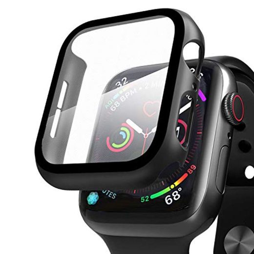 Qianyou Compatible con Apple Watch 44mm Serie 5/Serie 4 Funda