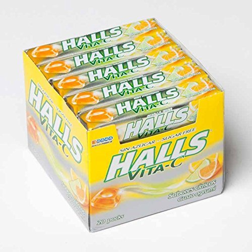 Producto Halls vita C Sabores cítricos