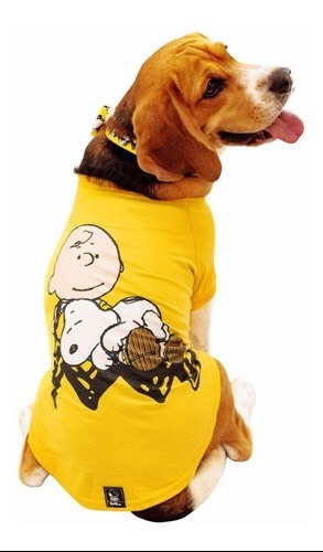 Moda Roupa Para Cachorro Fantasia Cães Soft Snoopy Camiseta Pp