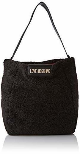 Love Moschino - Borsa Pu Ed Eco Shearling, Shoppers y bolsos de