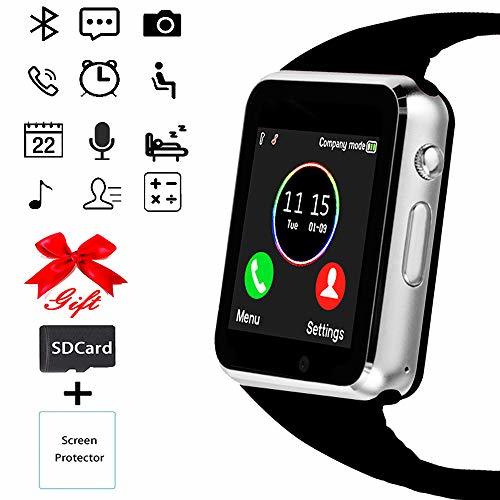 Place Aimion - Reloj Inteligente con Bluetooth, Reloj Desbloqueado, teléfono y Texto con