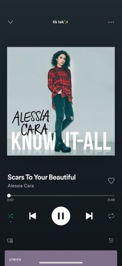 scars to your beautiful - alessia cara