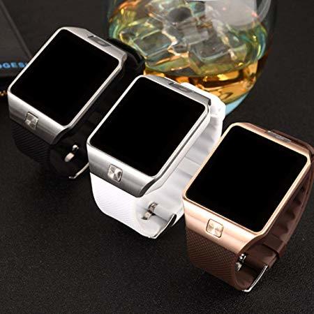 Electronic Funnyrunstore niños Adultos Reloj Inteligente Smartwatch DZ09 Android Llamada telefónica Relogio 2G