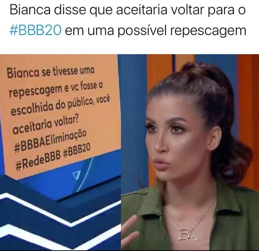 Fashion BIANCA ANDRADE (BOCA ROSA) VOLTARIA PARA O BBB20 