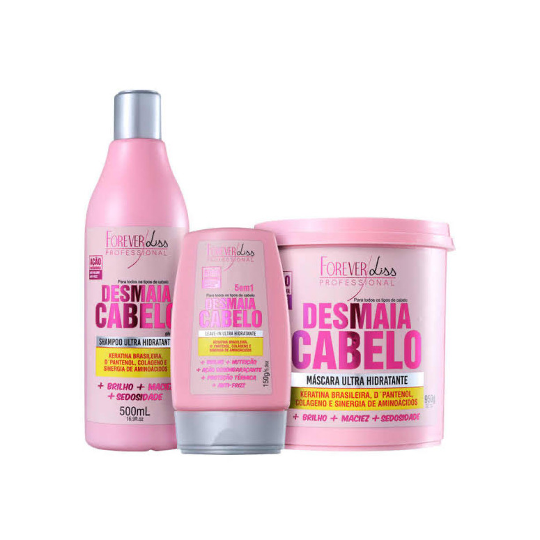 Product kit desmaia cabelo 