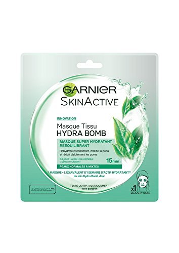 Social Garnier Skinactive Face S.ACT MASK H.BOMB SA32G FR/NL GREEN máscara facial 32