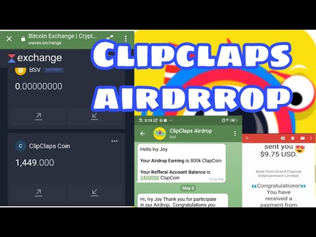 Fashion CLIPCLAPS - AIRDROP BOT