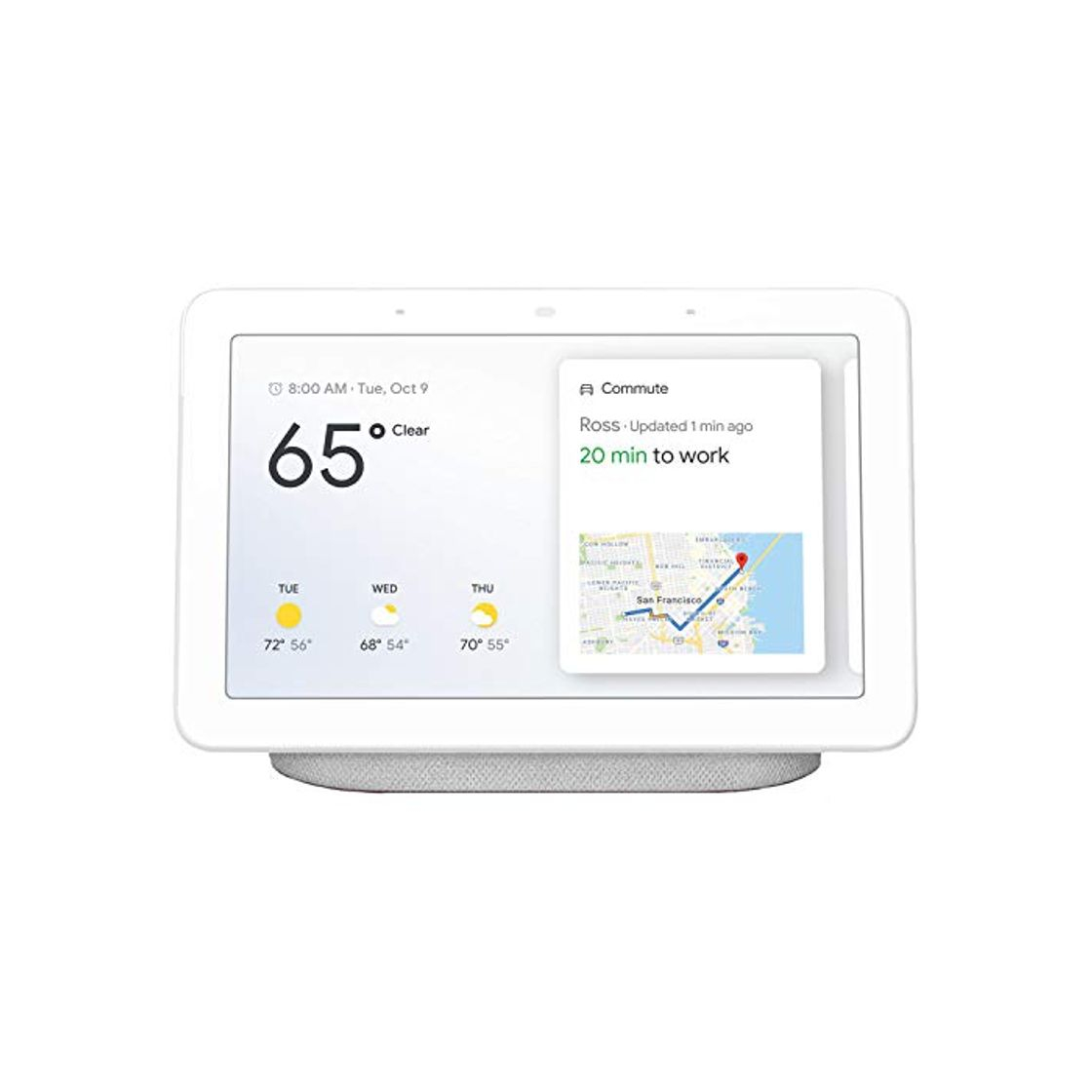 Social GOOGLE Nest HUB Altavoz Inteligente Y Asistente con Pantalla TIZA