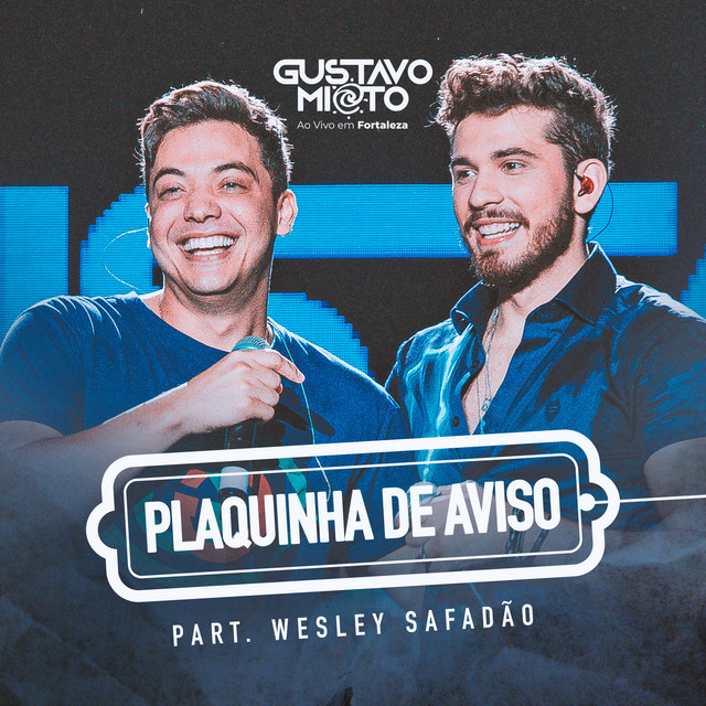 Music Plaquinha de Aviso - Ao Vivo