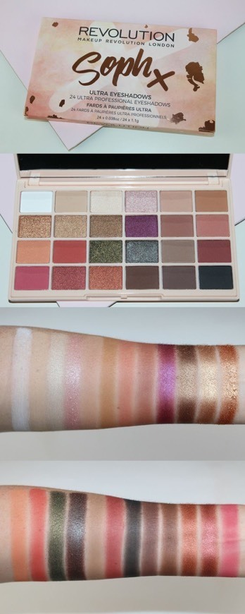 Productos Paleta Sombras Soph X