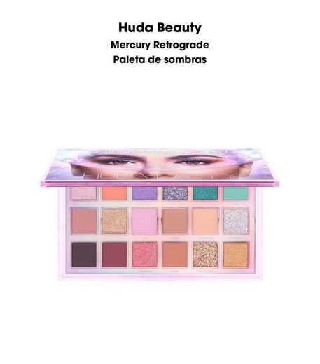 Paleta mercury retrograde Huda Beauty 