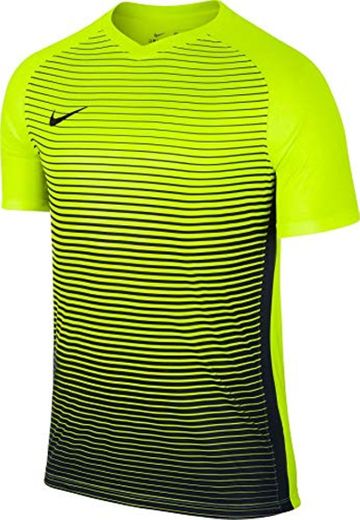 NIKE SS Segment IV JSY Camiseta de Manga Corta, Hombre, Amarillo