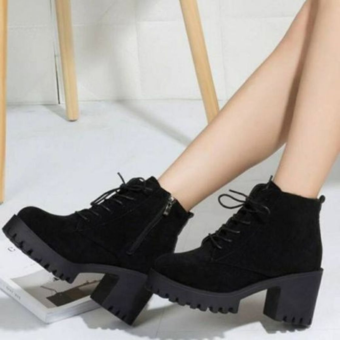 Social Botas negras casuales