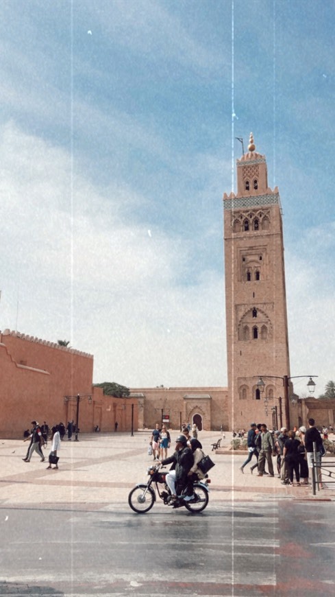 Place Koutoubia Mosque