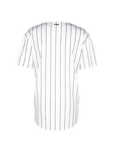 Fila Dawn Baseball Camisa de manga corta bright white