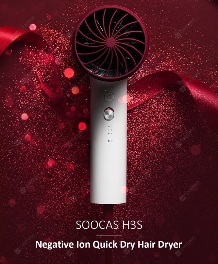 Productos Xiaomi Soocare Soocas H3S Anion Hair Dryer Aluminum 1800w