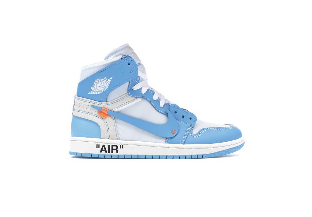 Air Jordan com Off White Azul
