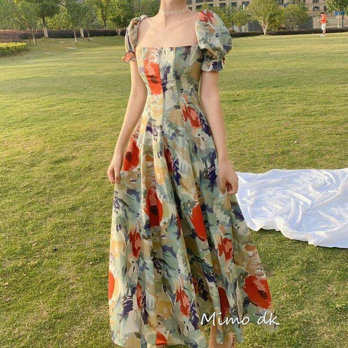 Fashion Beautiful summer dress/Lindo vestido verão🌻