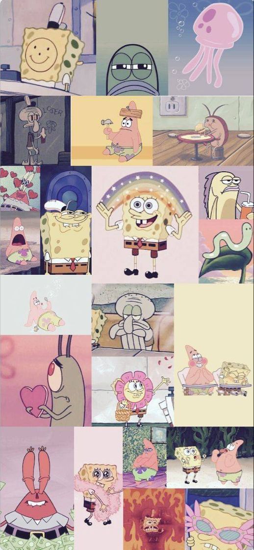 Social Wallpaper spongebob 😄☺