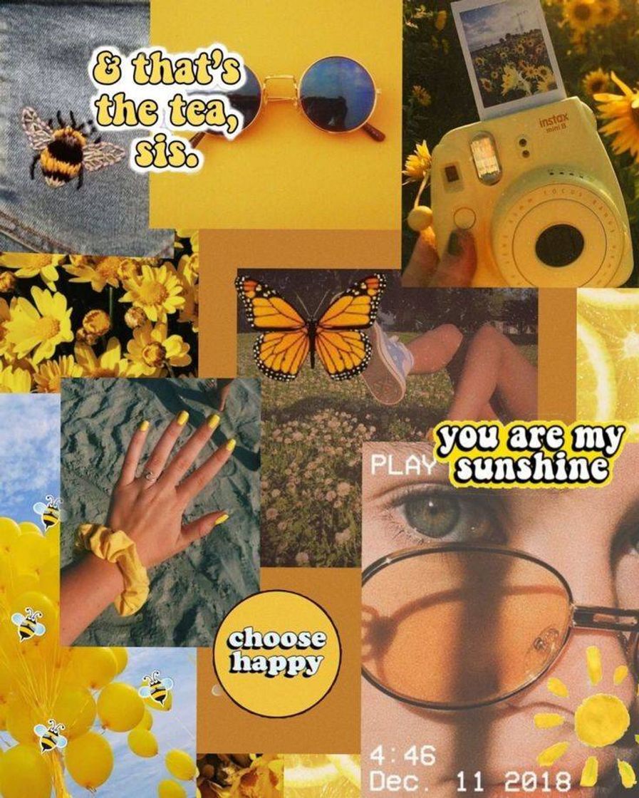 Social Wallpaper yellow💛