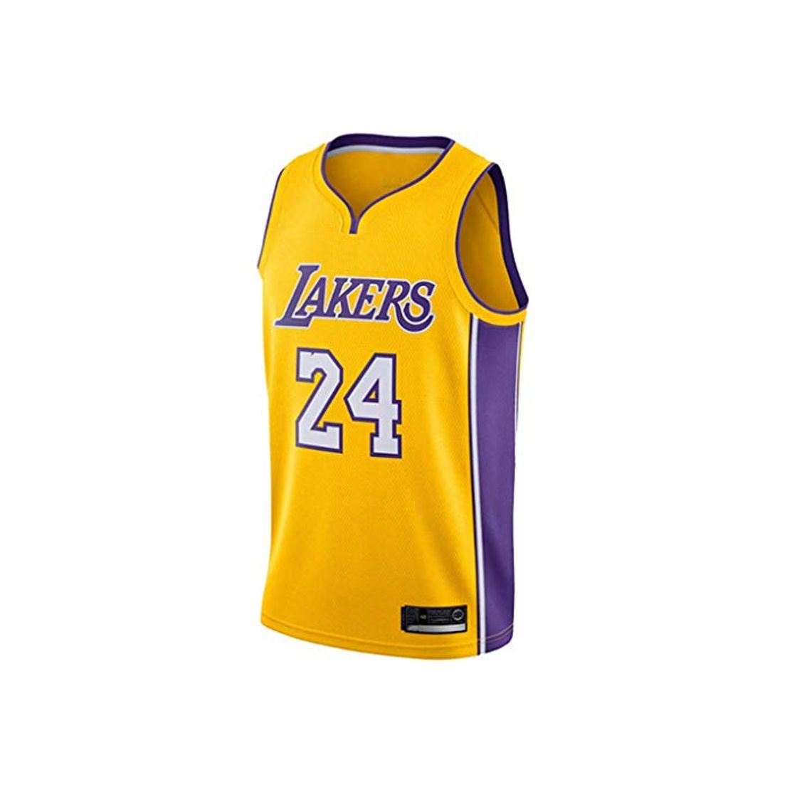 Social Basketball Jersey Lakers #24 Bryant Camiseta de Jugador de Baloncesto para Hombres