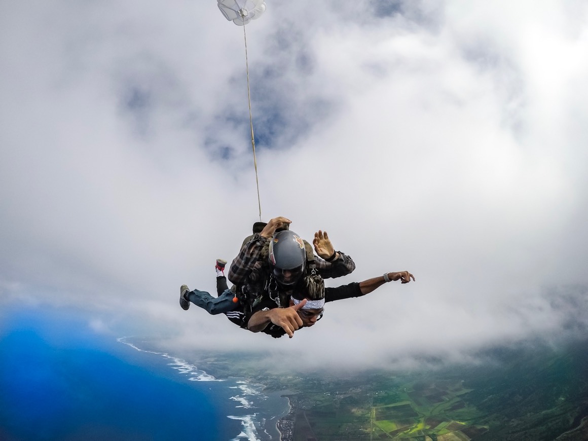 Lugar Skydive Hawaii