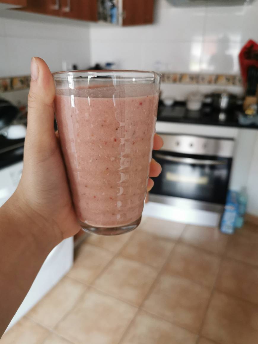 Fashion Batido de banana e morango 🍌🍓