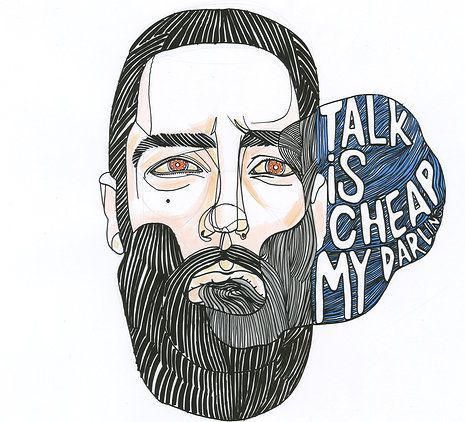 Talk Is Cheap