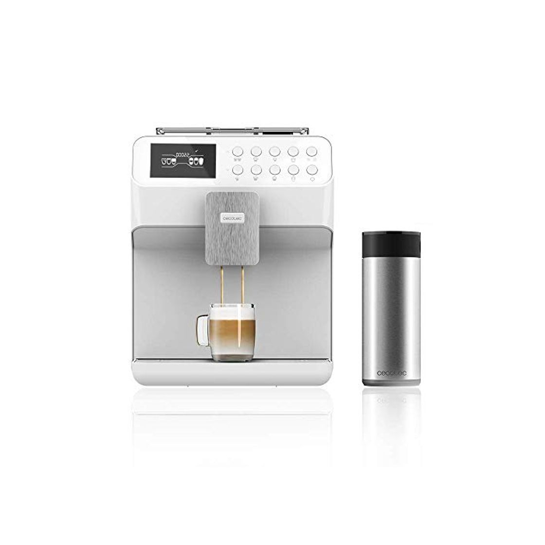 Categoría de hogar Cecotec  Cafetera Megautomática Power Matic-ccino 7000 Touch Serie Bianca. Tecnología ForceAroma