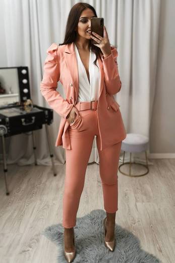 Blazer&Trousers with belt