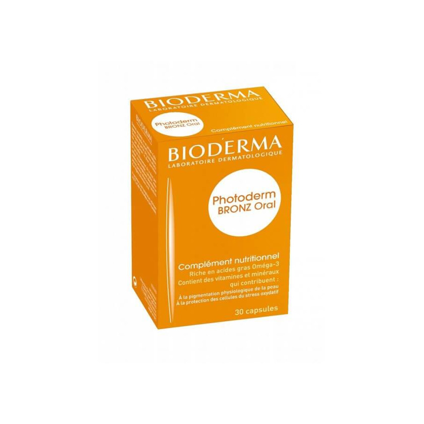 Producto Bioderma Photoderm Bronz Oral Suplemento Promotor de Bronzea