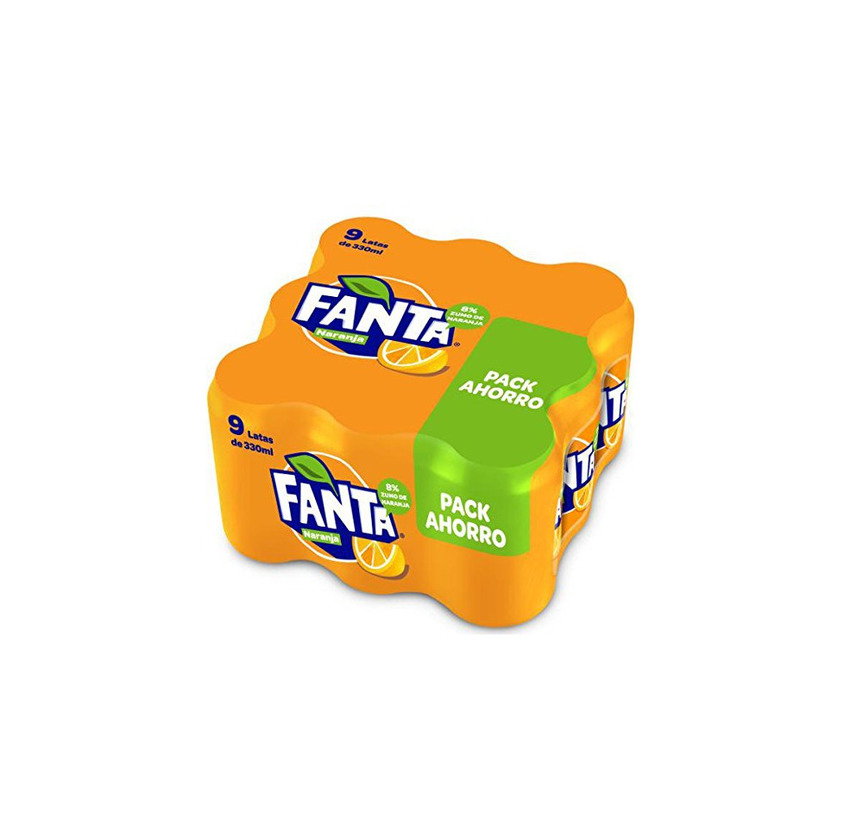 Producto Fanta Refresco - Paquete de 9 x 330 ml - Total