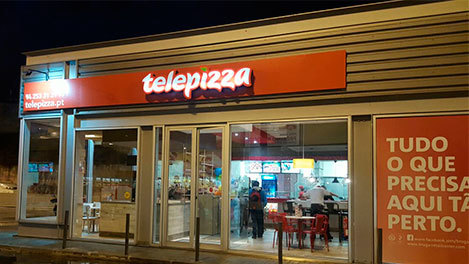 Restaurantes Telepizza Braga