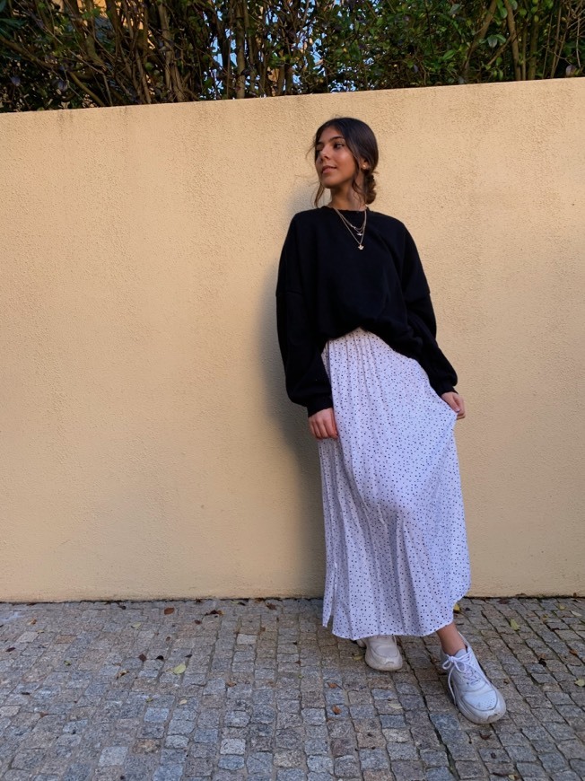 long skirts and sweaters 