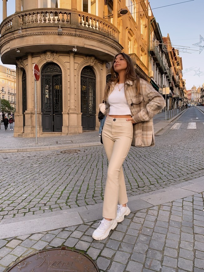 white and beige 
