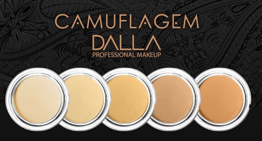 Productos Corretivo Dalla camuflagem