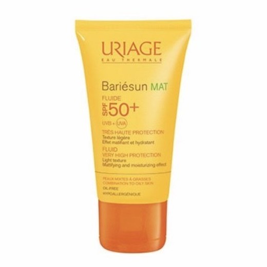 Uriage Bariesum SPF50+ mattifying sunscreen