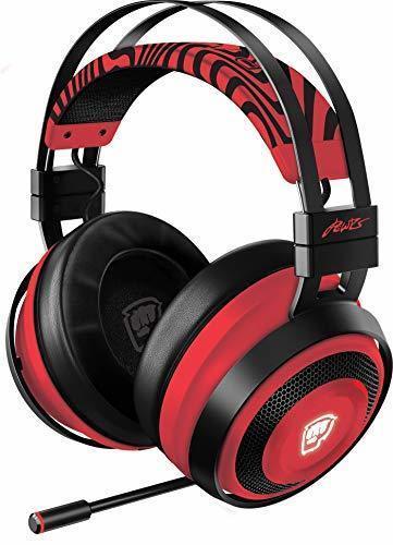 Social Razer Nari Ultimate Pewdiepie Edition - Auriculares Inalámbricos de 2.4 GHz para