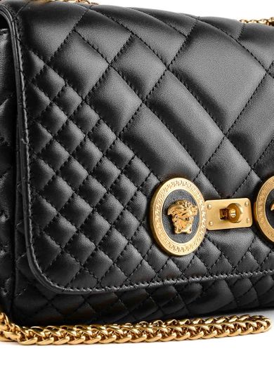 Versace Icon quilted shoulder bag