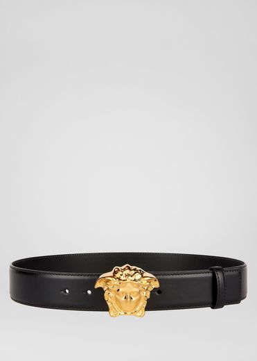 Versace medusa buckle belt