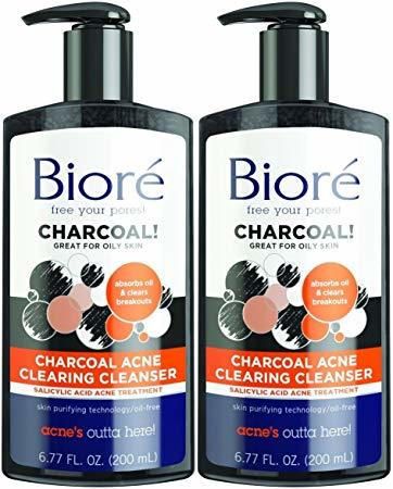 Bioré- charcoal acne clearing cleanser 
