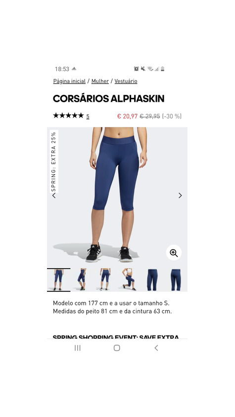 Producto Corsario Alphaskin adidas