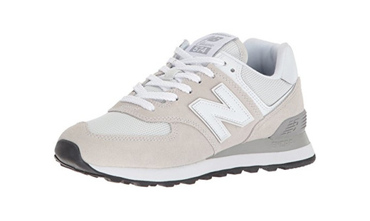 New Balance WL574EB, Zapatillas Mujer, Blanco