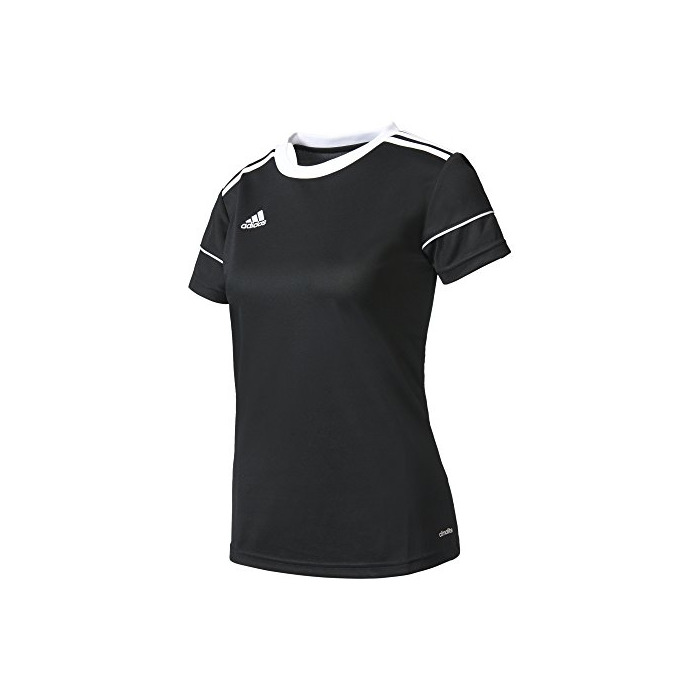 Social adidas Squad 17 JSY W Camiseta, Mujer, Negro