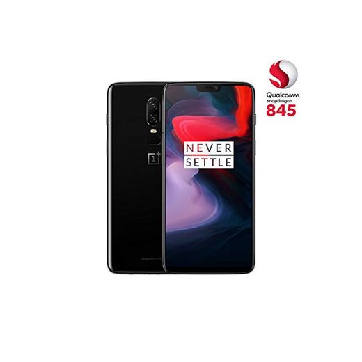 OnePlus 6 - Smartphone de 6.28" (Pantalla AMOLED 19:9 FullHD, cámara dual