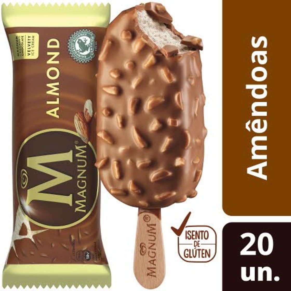 Fashion Magnum de amêndoa 