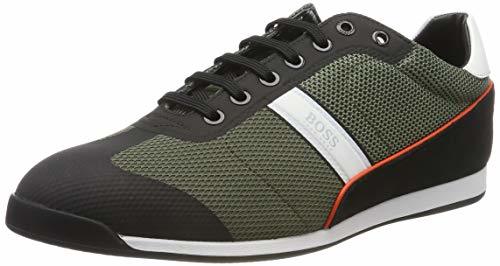 Fashion BOSS Glaze_lowp_mewt, Zapatillas para Hombre, Verde