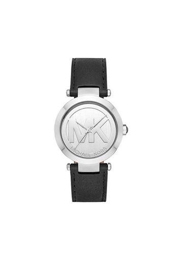 Michael Kors Tom de prata logotipo feminina relógio