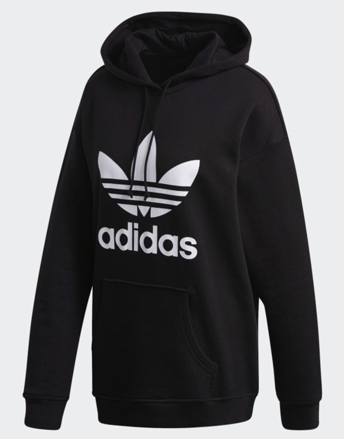 Social CAMISOLA COM CAPUZ TREFOIL ADIDAS ADICOLOR